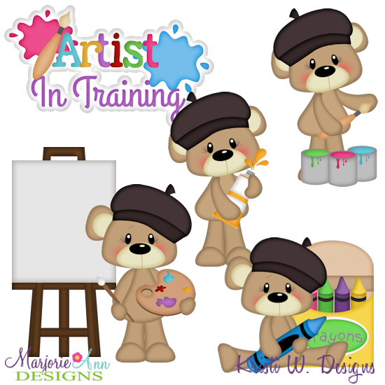 Little Artist Exclusive SVG Cutting Files + Clipart - Click Image to Close